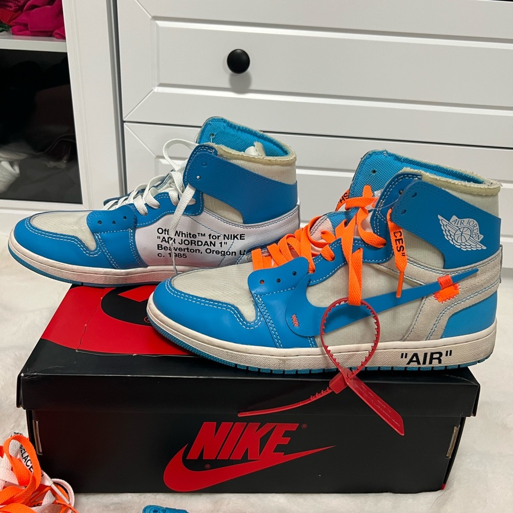 Nike Jordan 1 Retro High Off - White University Blue